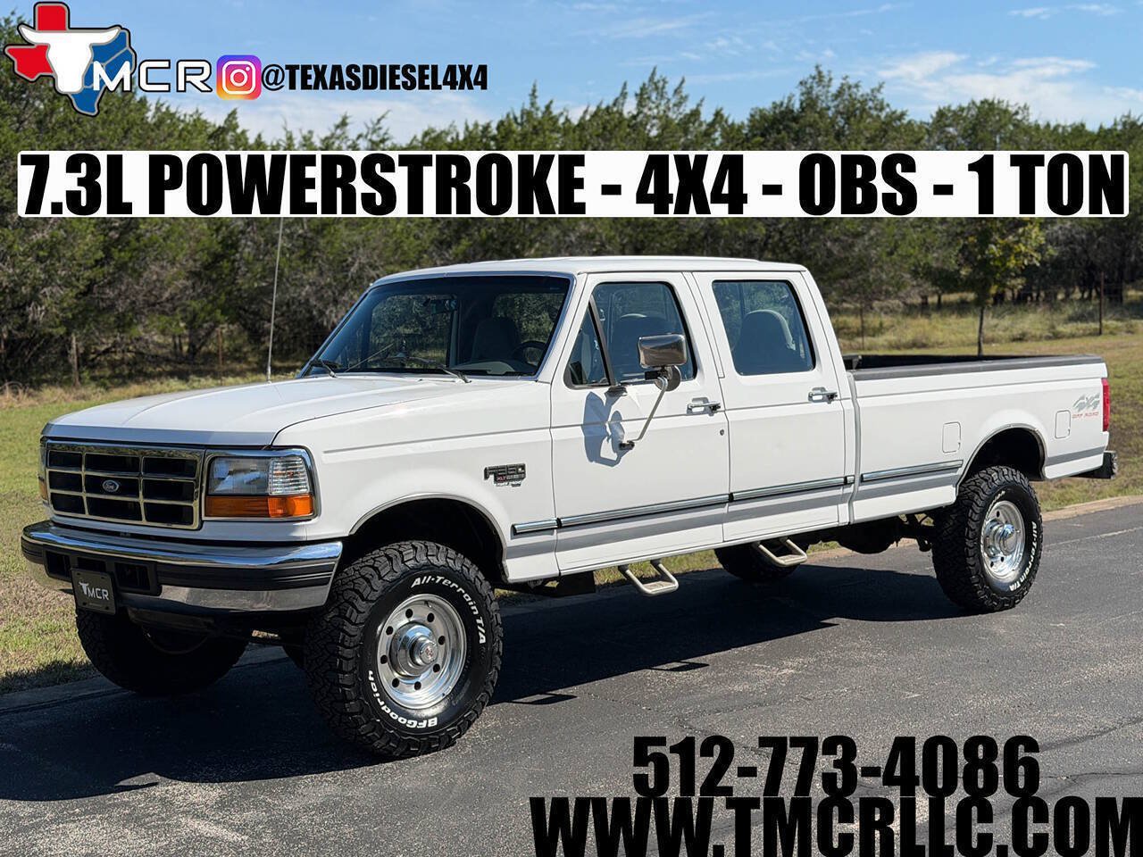 Used 1997 Ford F350 4x4 Crew Cab