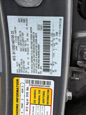 Used 2025 Ford Bronco Sport Outer Banks w/ Outer Banks Tech Package+ AWD/4WD image 15