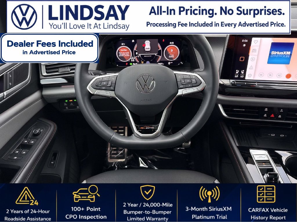 Used 2025 Volkswagen Atlas Peak Edition SE AWD/4WD image 14