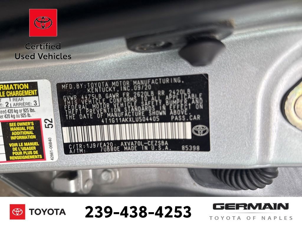 Used 2020 Toyota Camry SE image 21