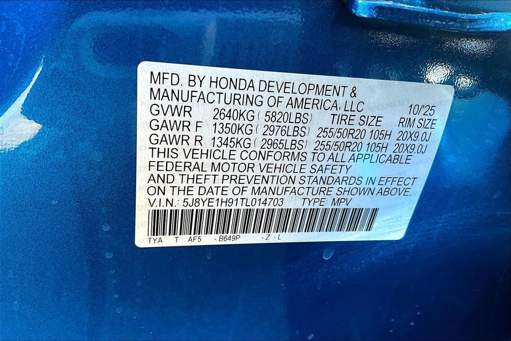 New 2026 Acura MDX A-Spec w/ Advance Package AWD/4WD image 29