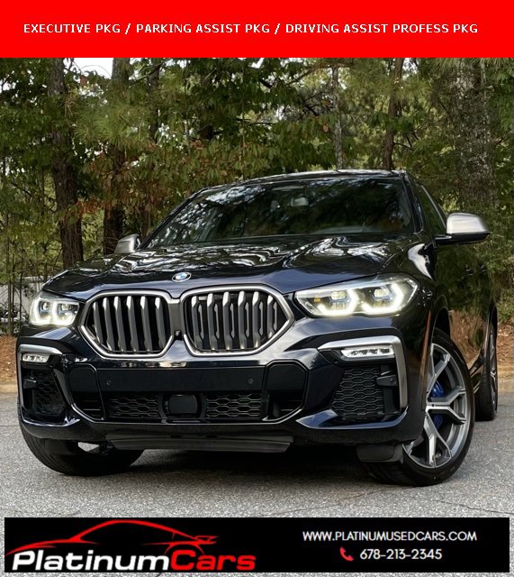 Used 2021 BMW X6 M50i w/ Executive Package