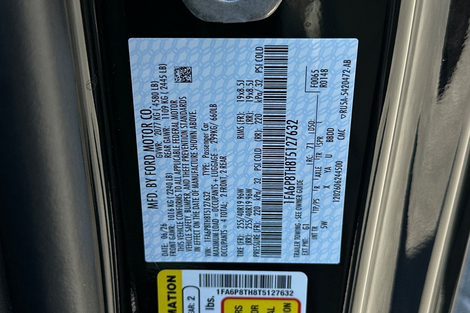 New 2026 Ford Mustang Premium RWD image 27
