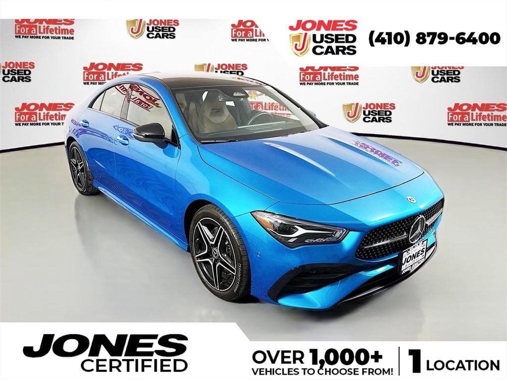Used 2025 Mercedes-Benz CLA 250 4MATIC w/ AMG Night Package