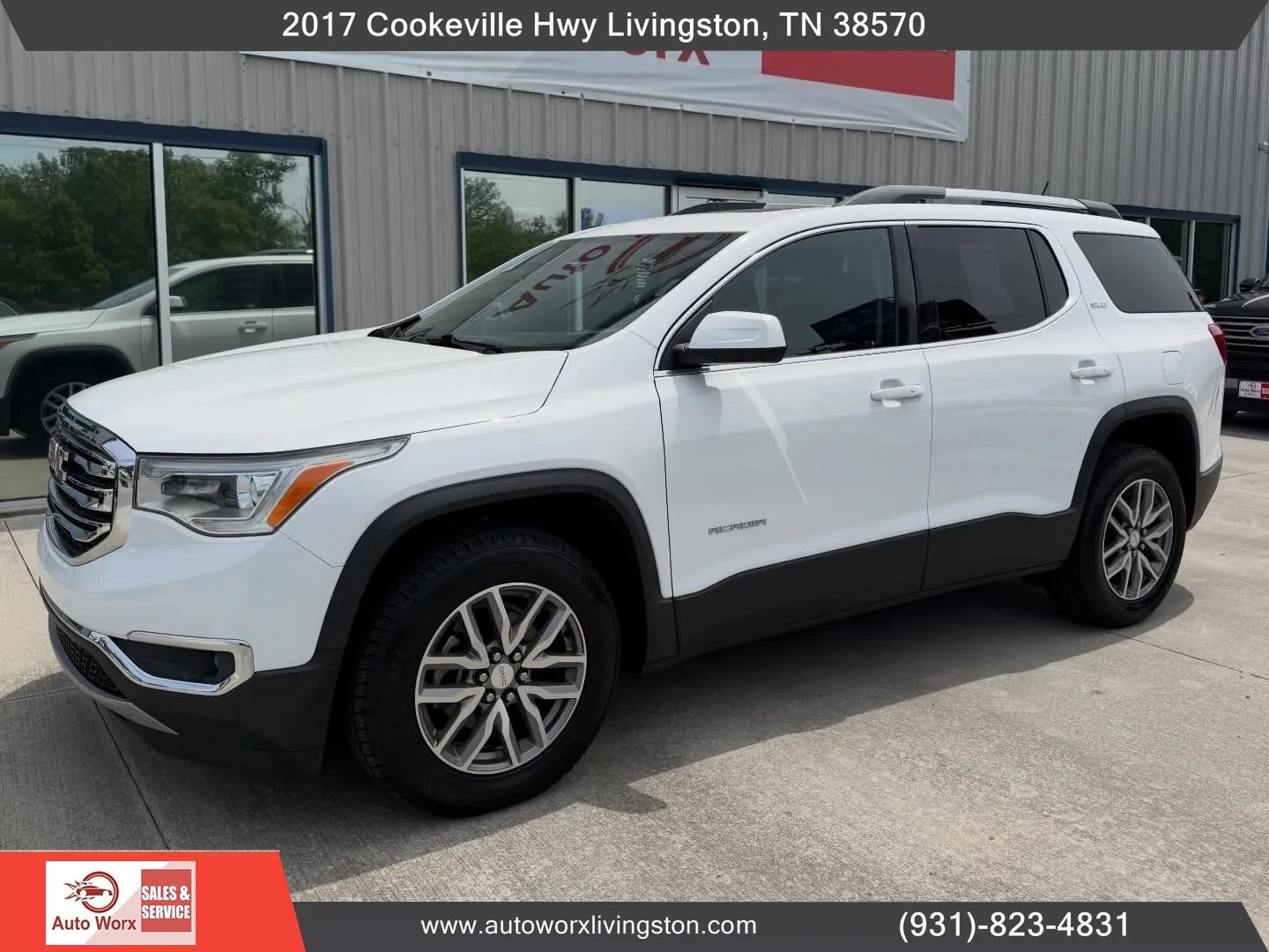Used 2017 GMC Acadia SLE w/ Driver Alert Package I AWD/4WD image 1