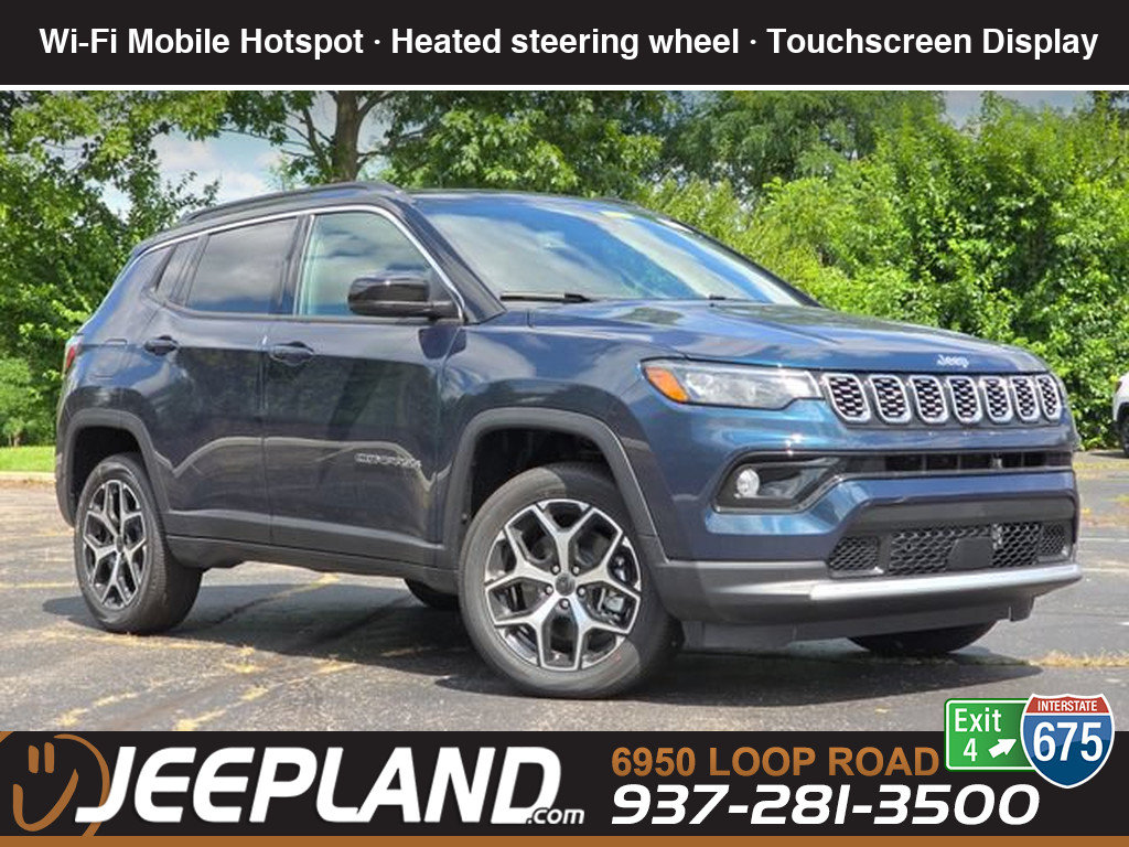 New 2026 Jeep Compass Limited w/ Sun, Sound & Navigation Group