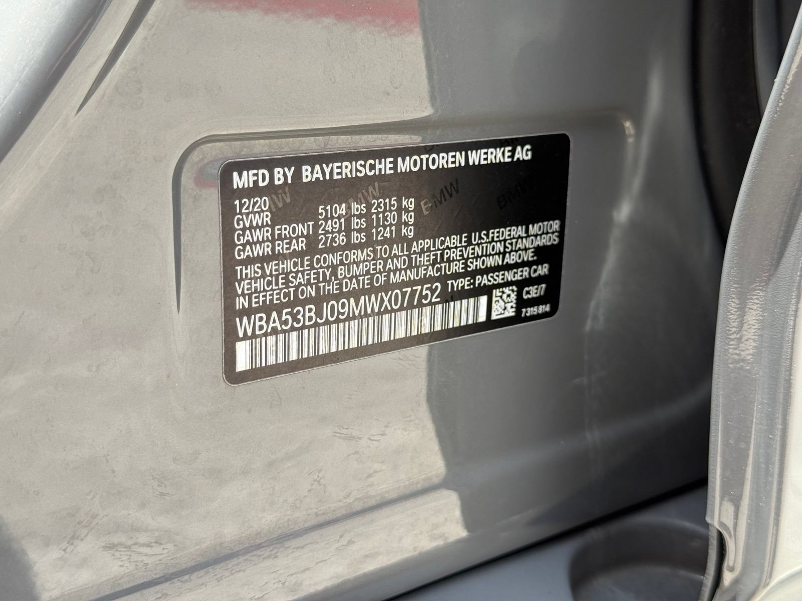 Used 2021 BMW 540i w/ M Sport Package RWD image 38