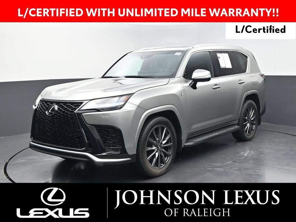 Certified 2024 Lexus LX 600 F Sport