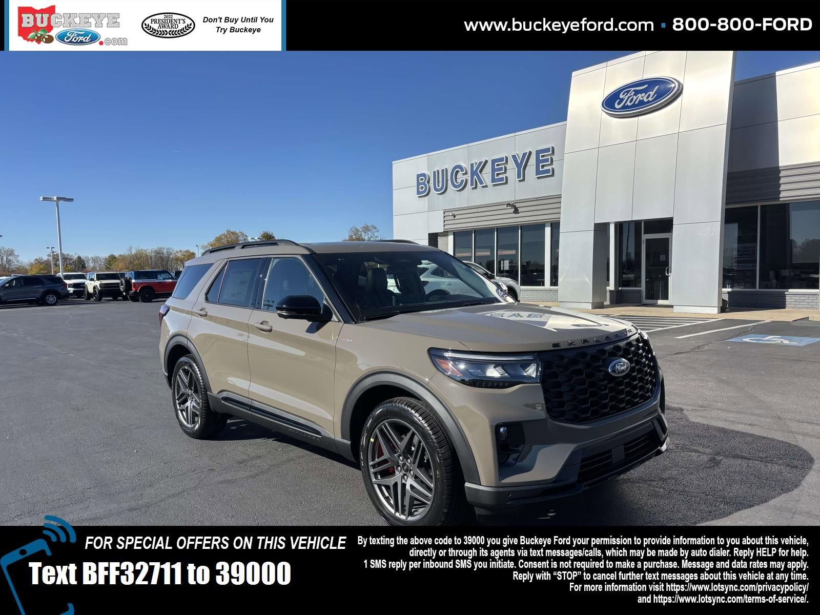 New 2026 Ford Explorer ST-Line w/ ST-Line Street Pack