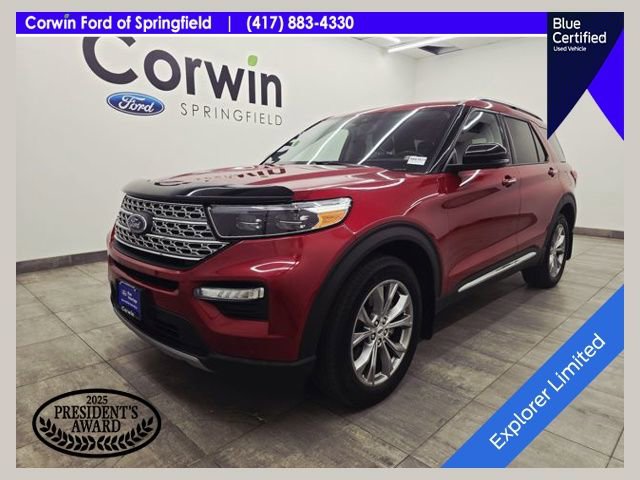 Certified 2022 Ford Explorer Limited w/ Equipment Group 301A AWD/4WD image 1