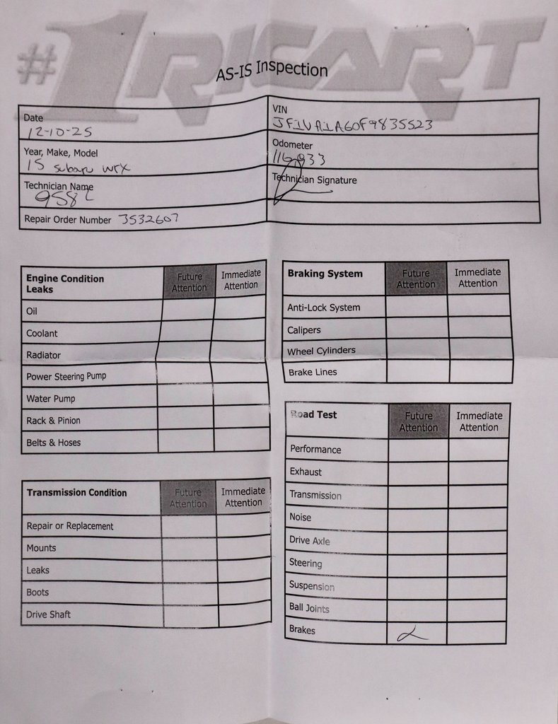 Used 2015 Subaru WRX image 5