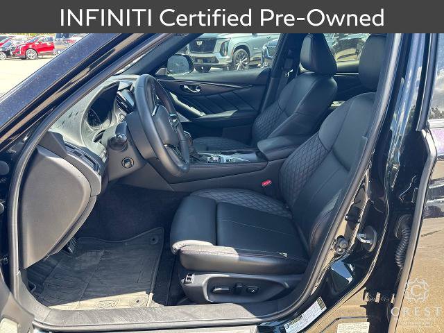 Certified 2023 INFINITI Q50 Red Sport 400 w/ Black Opal Edition RWD image 12
