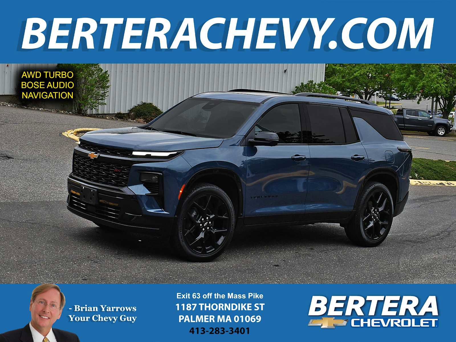 Used 2024 Chevrolet Traverse RS