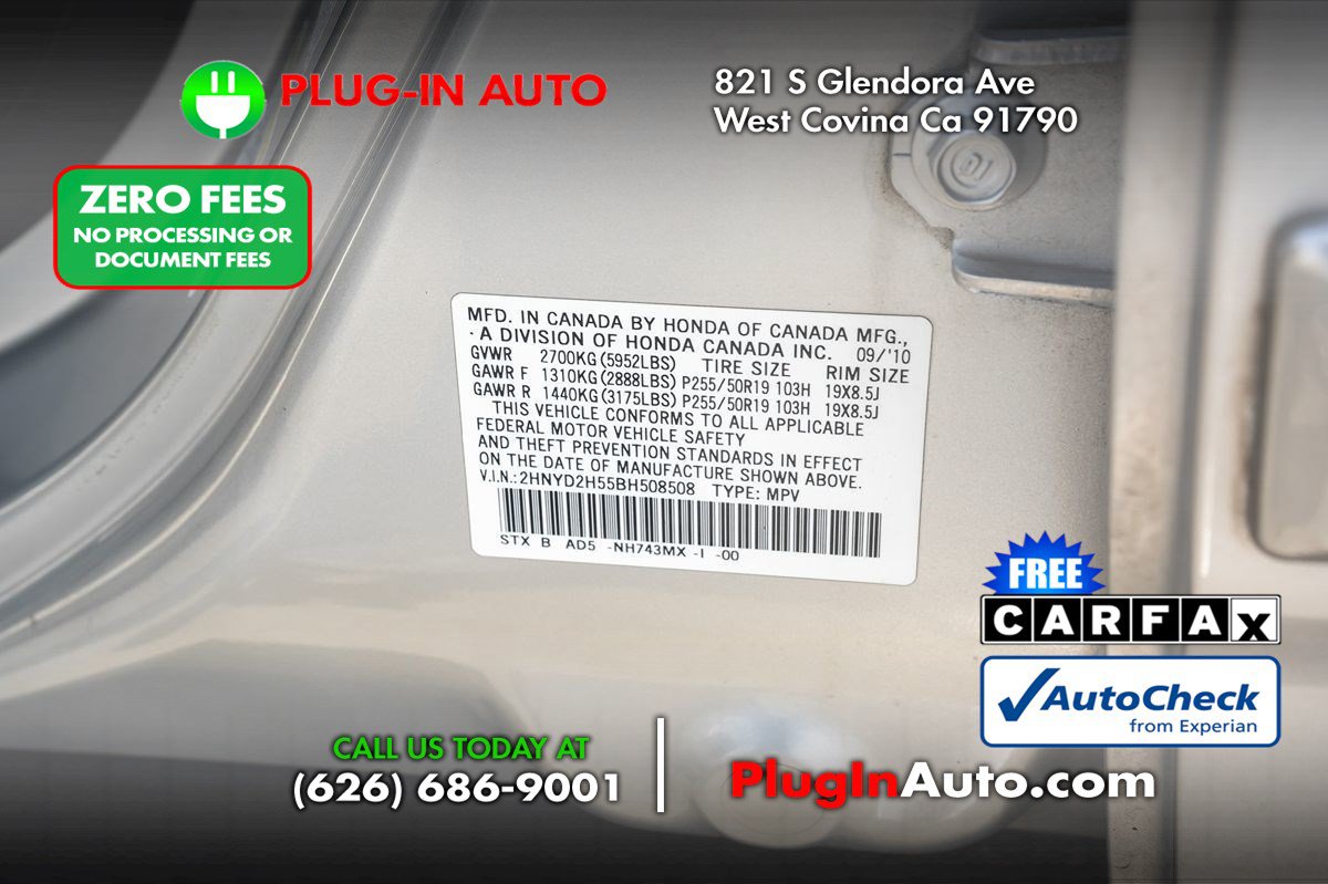 Used 2011 Acura MDX w/ Advance Package AWD/4WD image 9