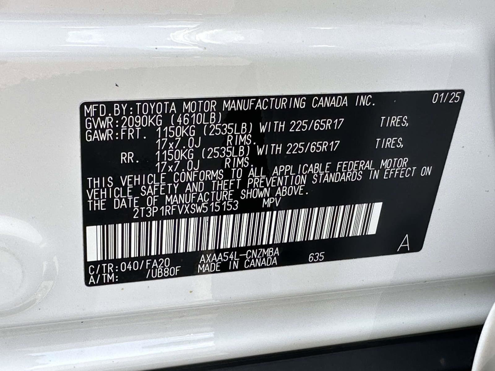 Certified 2025 Toyota RAV4 XLE AWD/4WD image 37