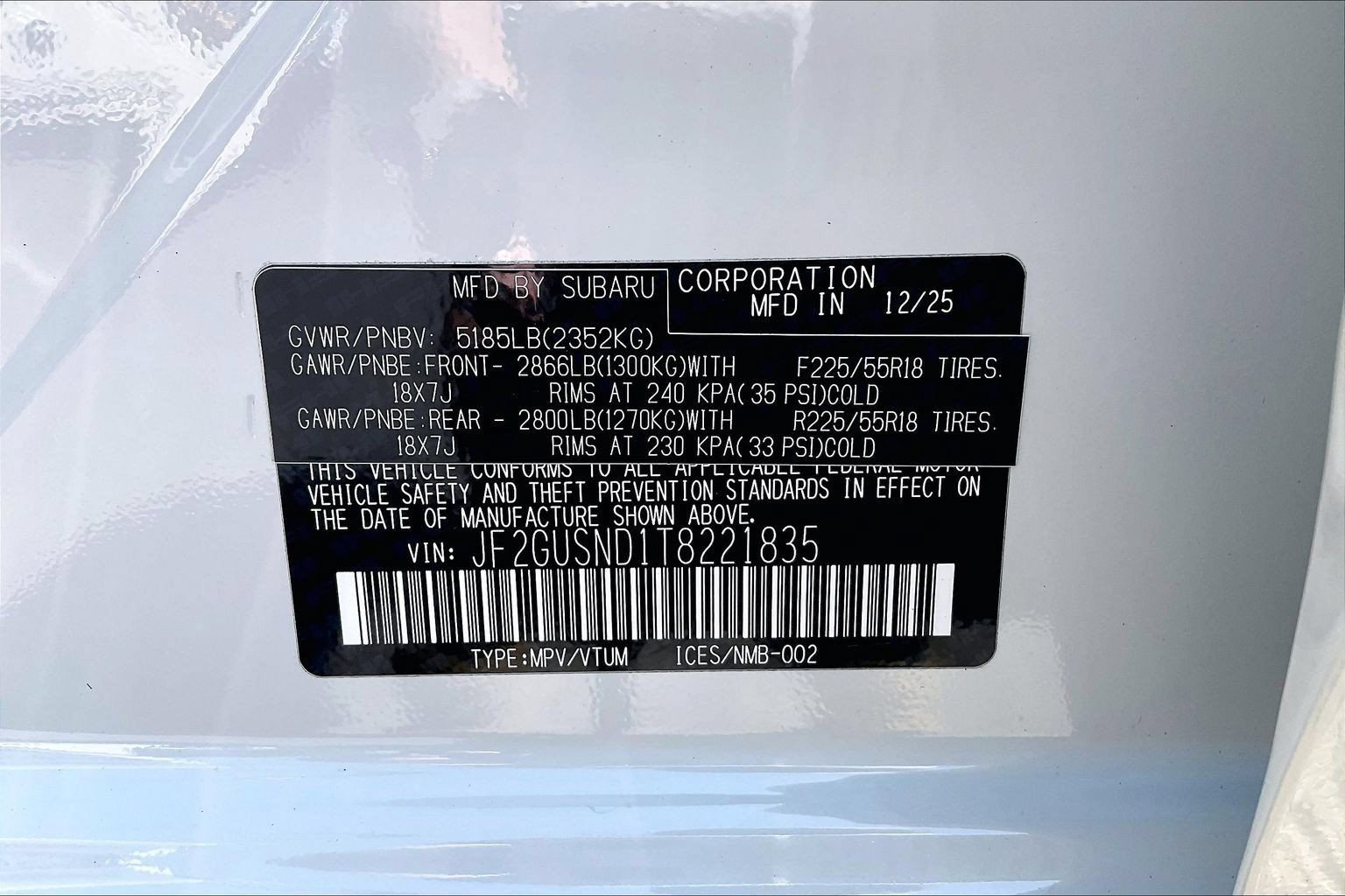 Certified 2026 Subaru Crosstrek 2.5i Limited AWD/4WD image 33
