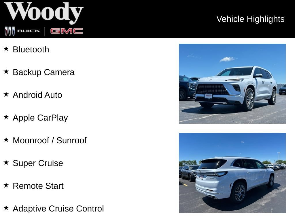 New 2026 Buick Enclave Avenir w/ Super Cruise Package AWD/4WD image 3