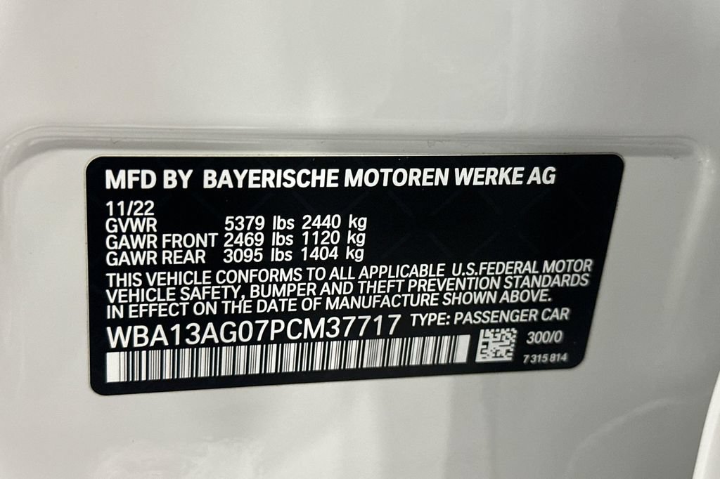 Used 2023 BMW 530e w/ M Sport Package RWD image 37