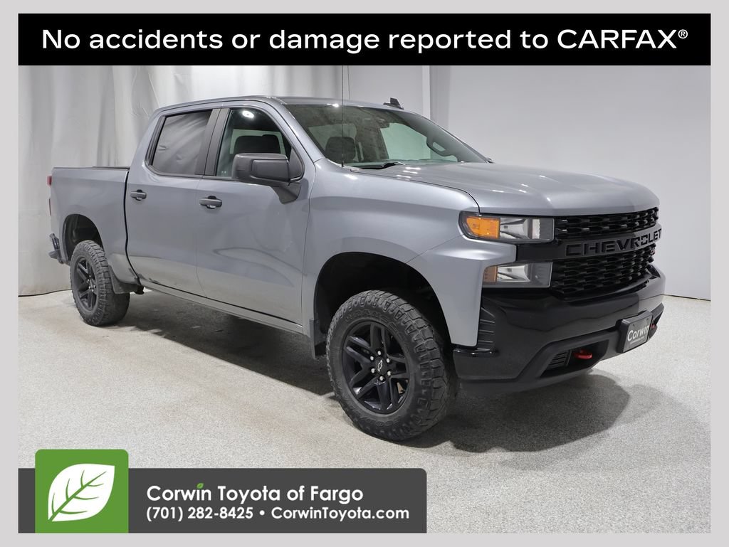 Used 2021 Chevrolet Silverado 1500 Custom Trail Boss AWD/4WD image 1