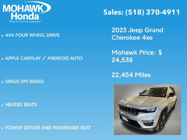 Used 2023 Jeep Grand Cherokee 4WD 4xe image 14