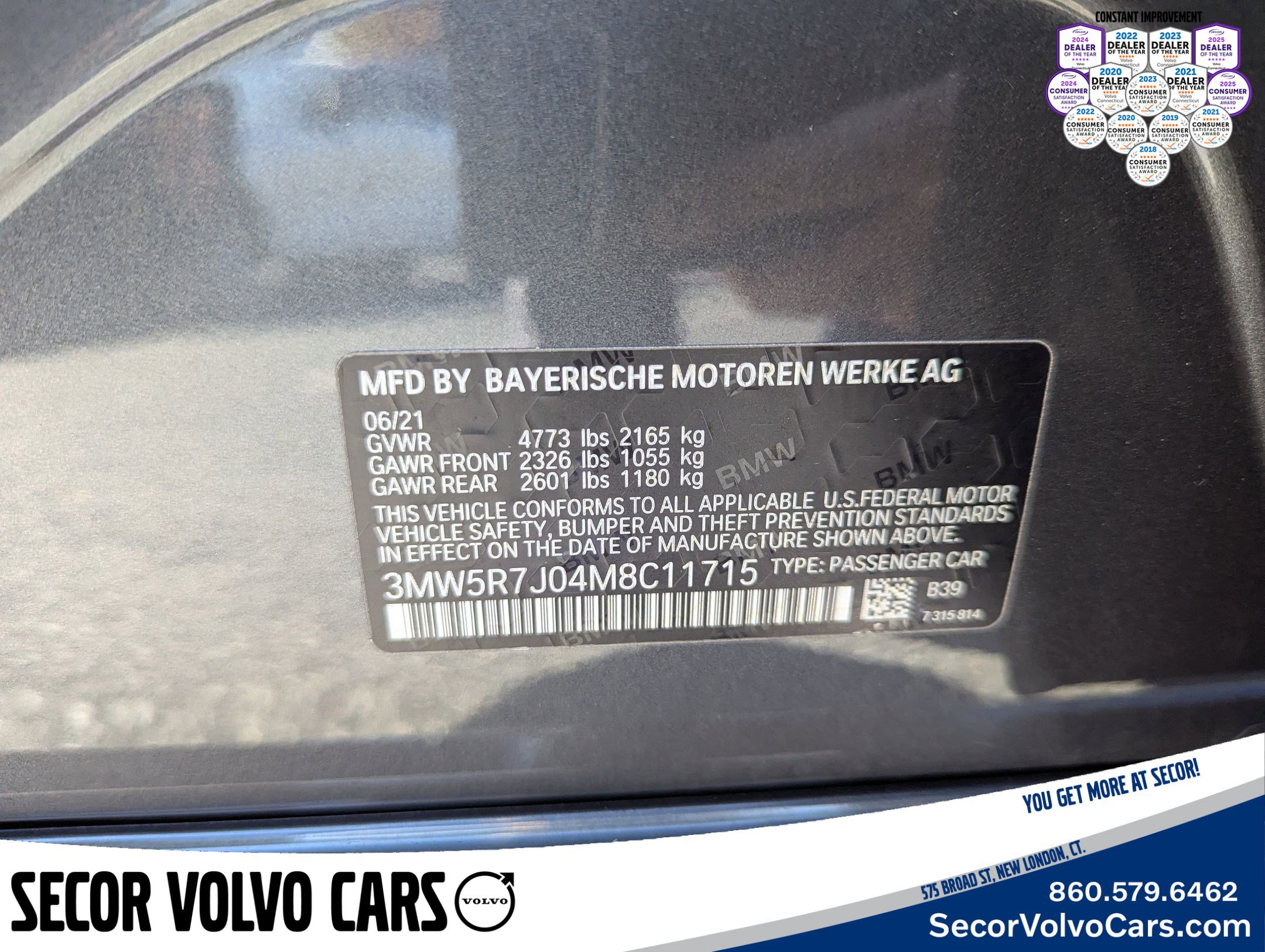 Used 2021 BMW 330i xDrive 330i xDrive w/ Driving Assistance Package image 27