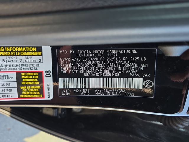 Certified 2025 Lexus ES 300h w/ Premium Package image 36