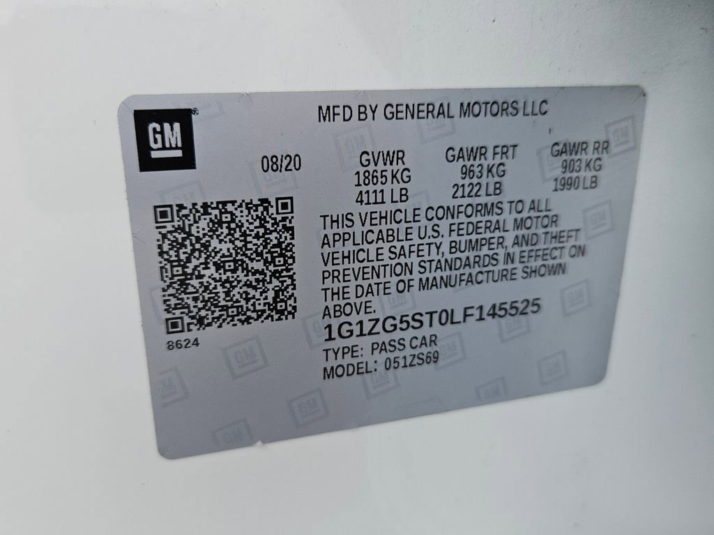 Used 2020 Chevrolet Malibu RS FWD image 16