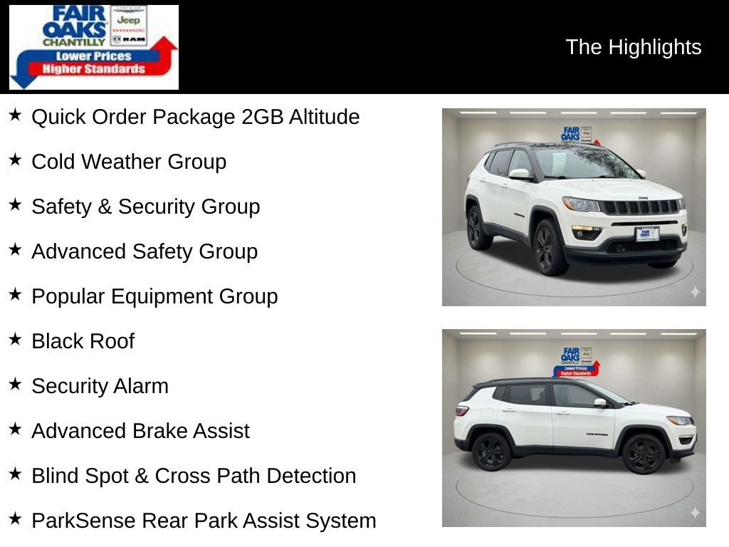 Used 2020 Jeep Compass Latitude image 2