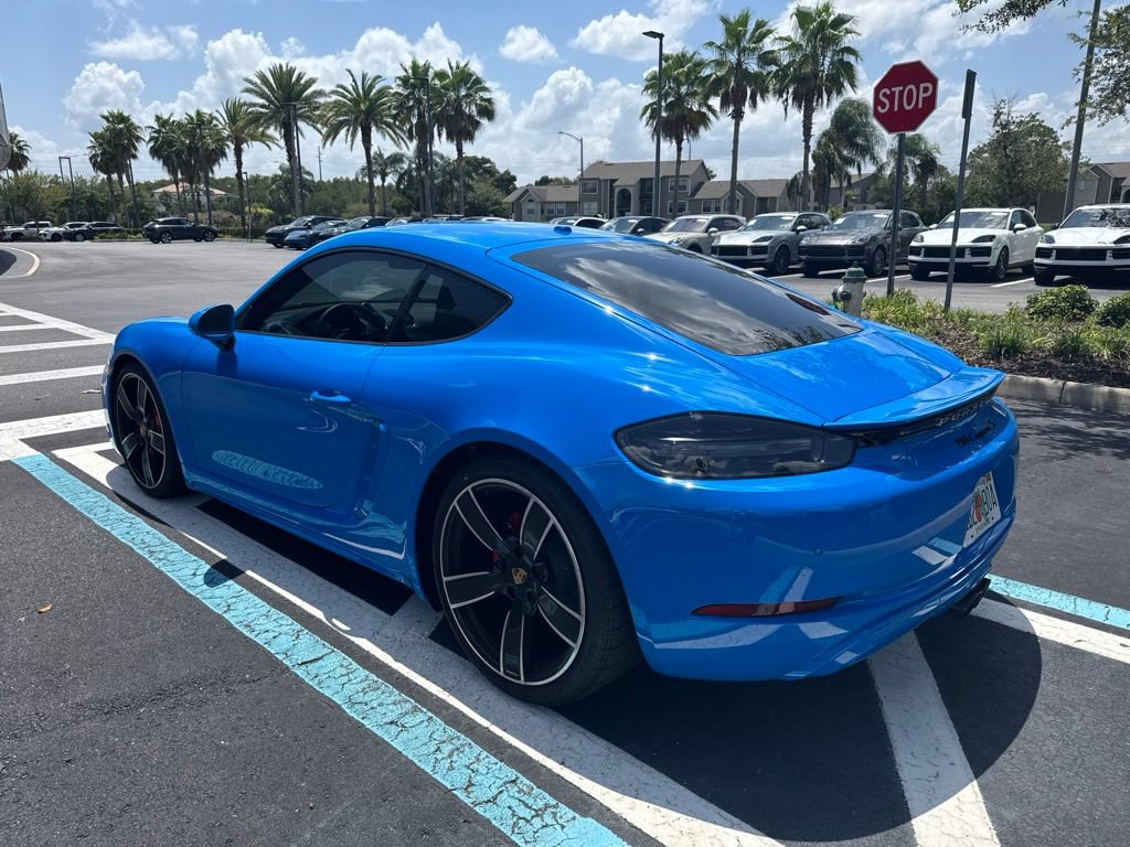 Certified 2024 Porsche 718 Cayman S RWD image 3