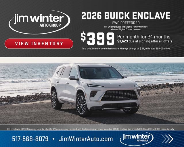 New 2026 Buick Enclave Sport Touring w/ Power Package image 3