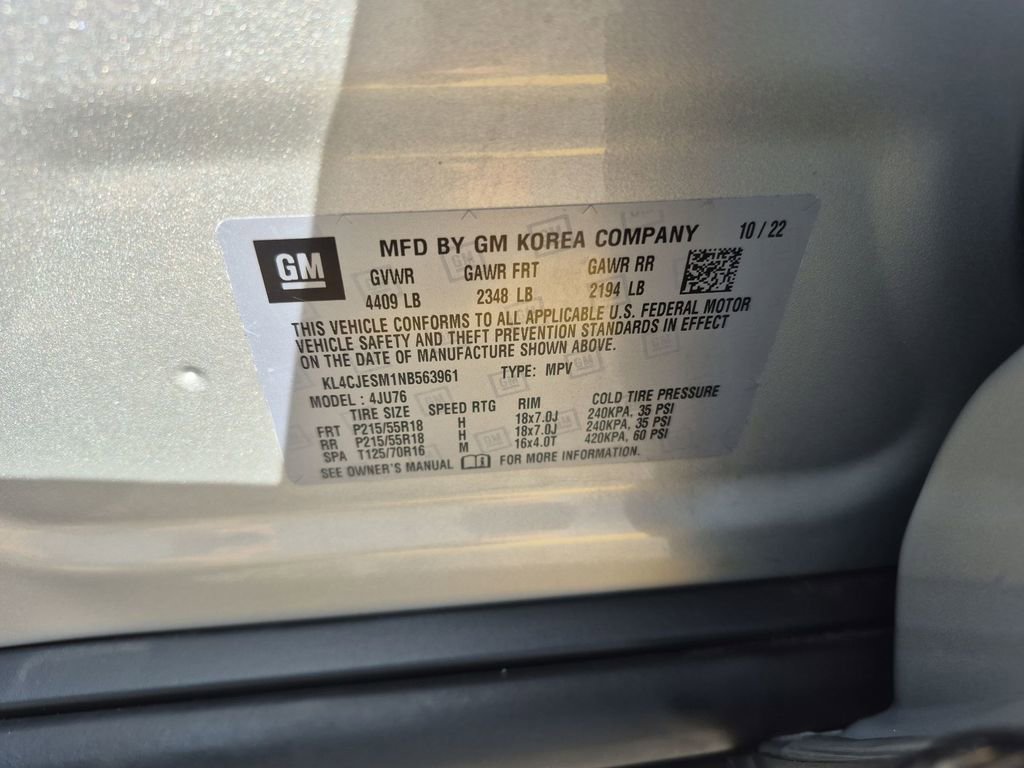 Certified 2022 Buick Encore Preferred w/ Safety Package image 35