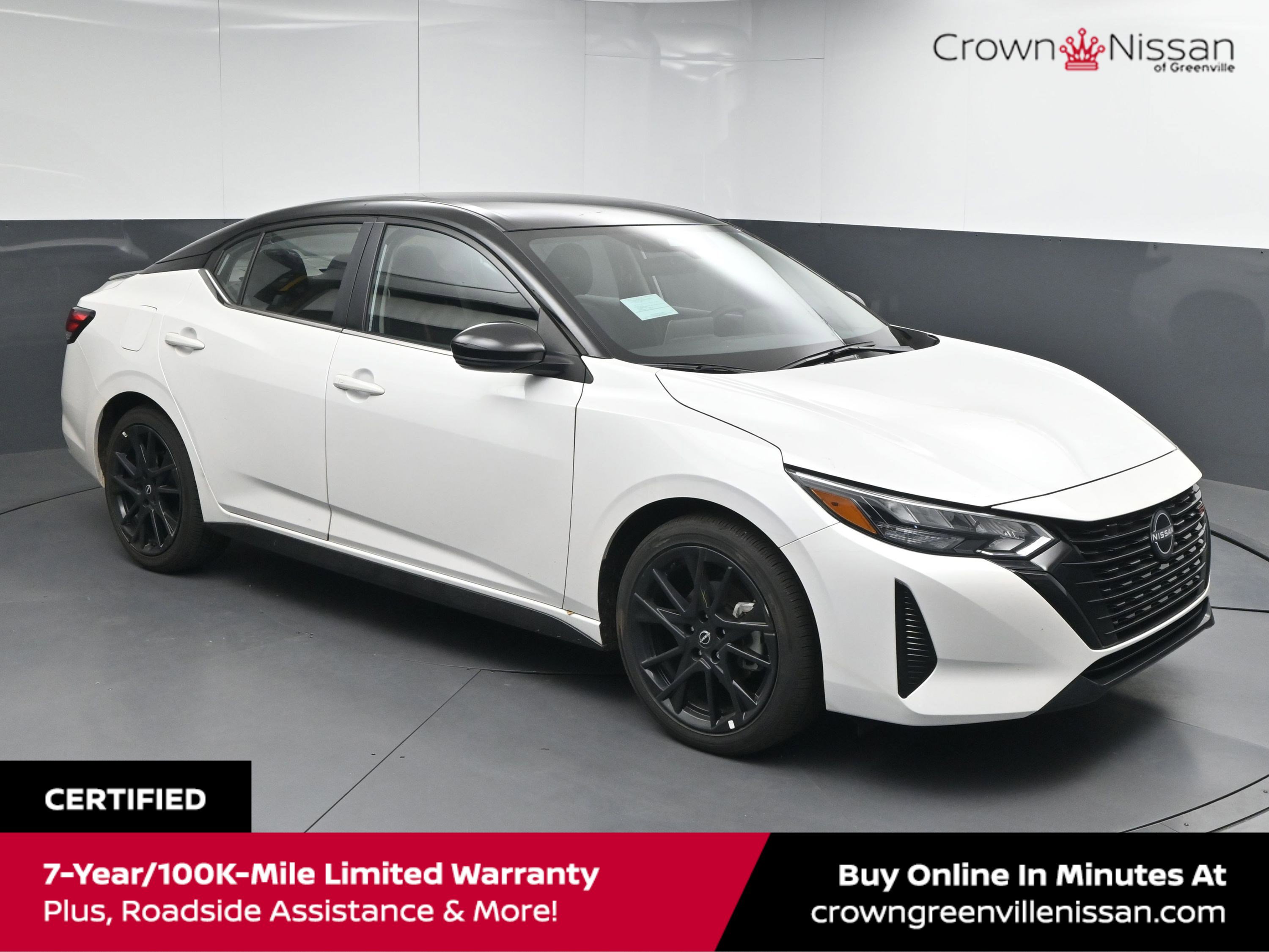 Certified 2025 Nissan Sentra SR w/ Midnight Edition image 1