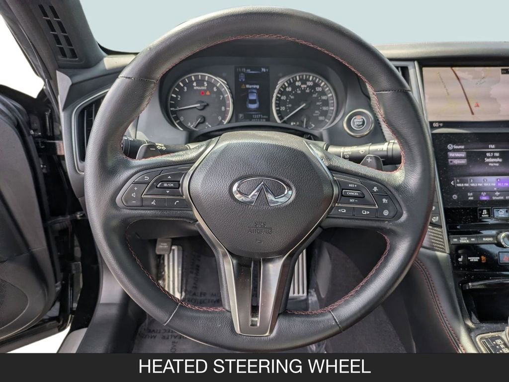 Certified 2022 INFINITI Q60 Red Sport 400 w/ Carbon Fiber Package image 12