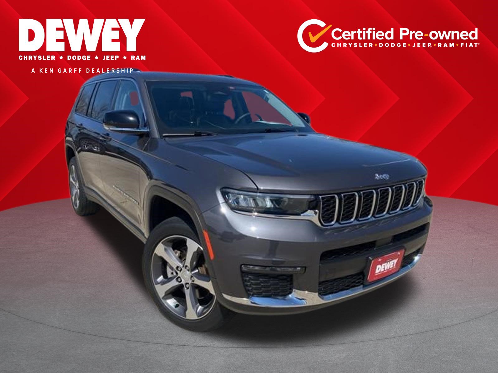 Certified 2023 Jeep Grand Cherokee L Limited AWD/4WD image 1