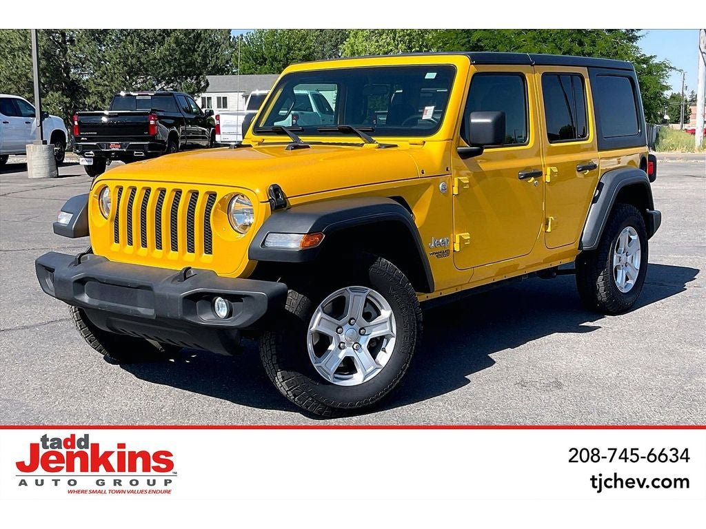 Used 2018 Jeep Wrangler Unlimited Sport S