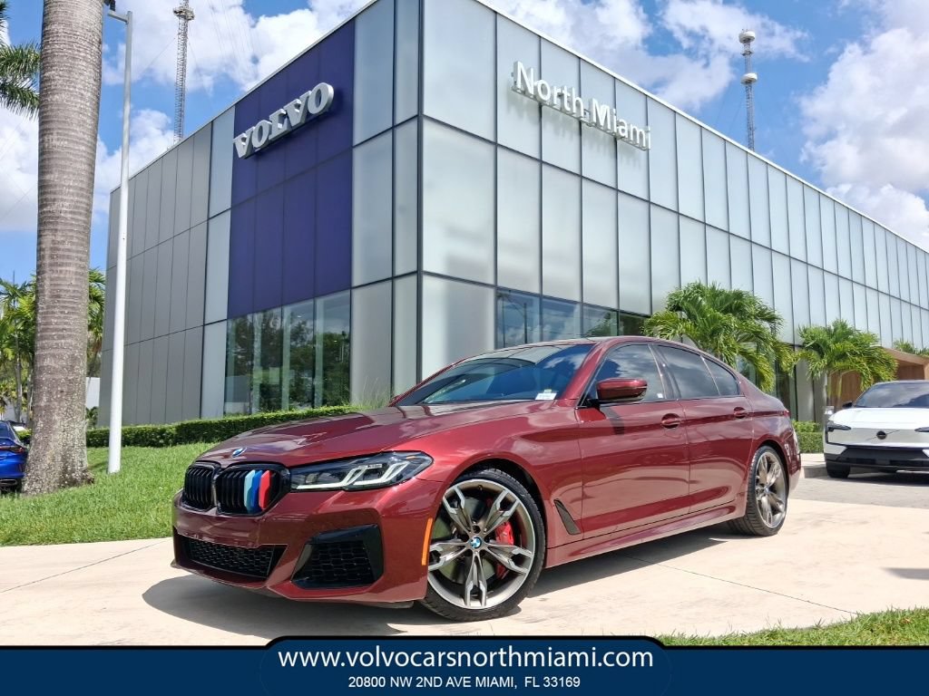 Used 2021 BMW M550i xDrive w/ Dynamic Handling Package AWD/4WD image 1