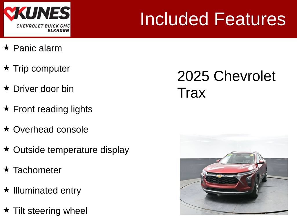 Used 2025 Chevrolet Trax LT FWD image 3