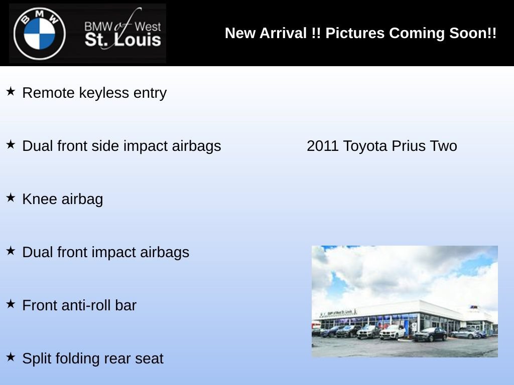 Used 2011 Toyota Prius Two FWD image 2