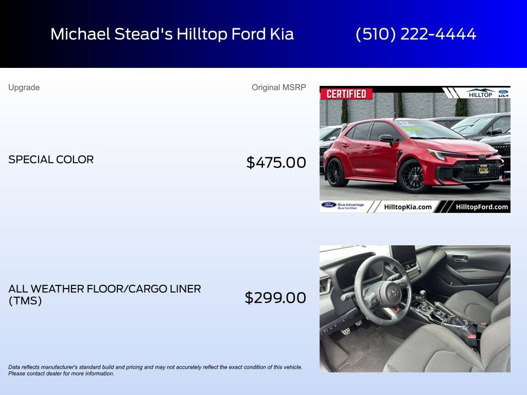 Used 2025 Toyota Corolla GR AWD/4WD image 5