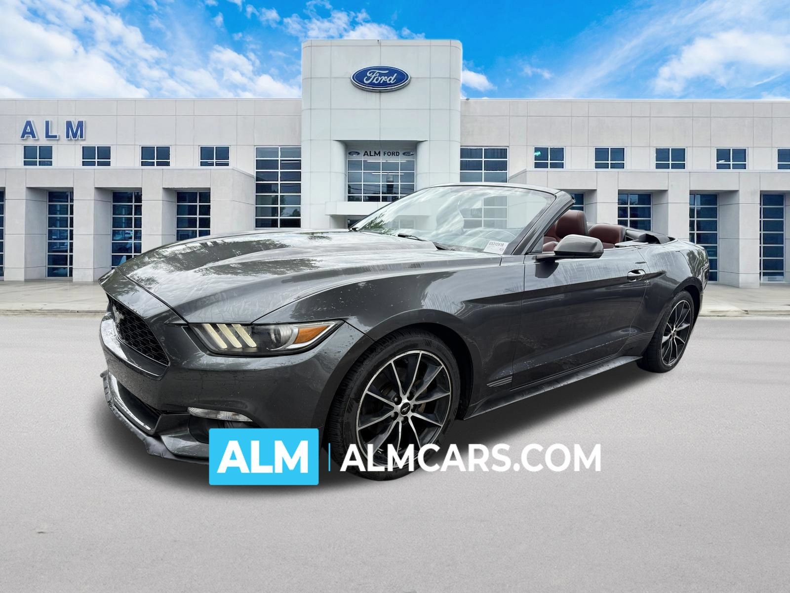 Used 2016 Ford Mustang Premium w/ Wheel & Stripe Package RWD image 1