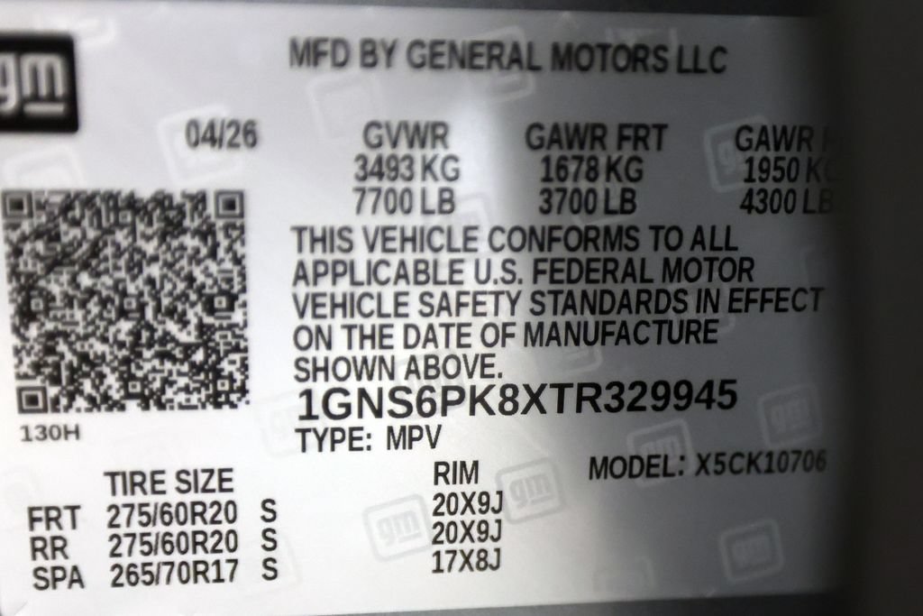 Used 2026 Chevrolet Tahoe Z71 w/ Comfort Package AWD/4WD image 56