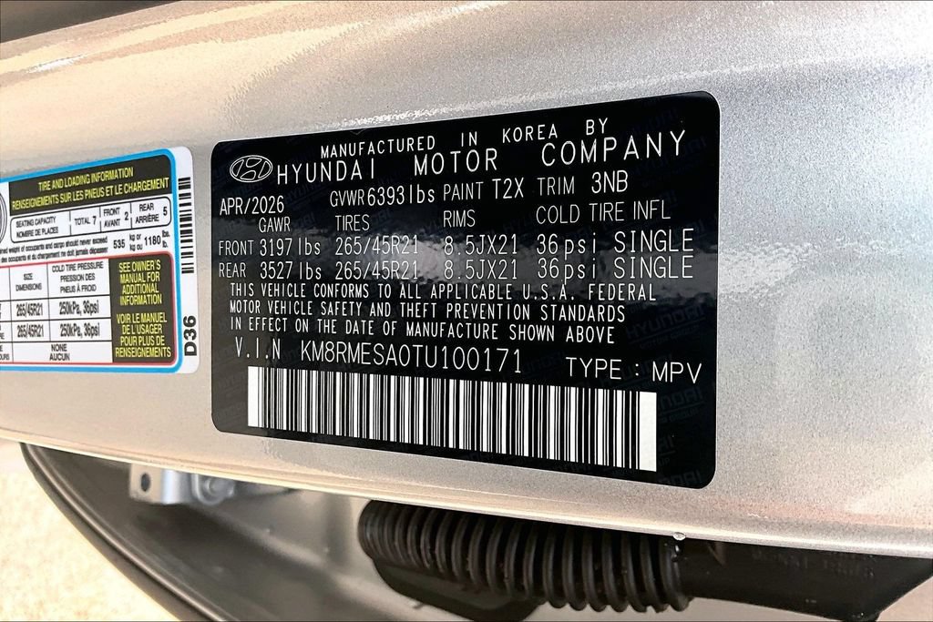 New 2026 Hyundai Palisade Calligraphy AWD/4WD image 15
