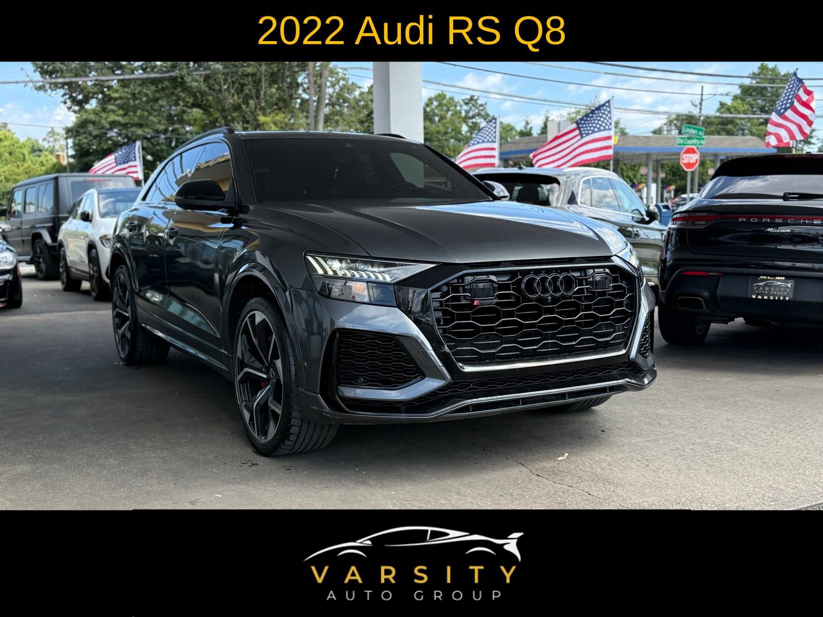 Used 2022 Audi RS Q8 w/ Black Optic Package
