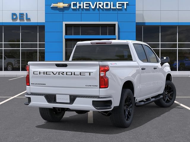New 2026 Chevrolet Silverado 1500 Custom w/ Turbomax Blackout Package AWD/4WD image 4