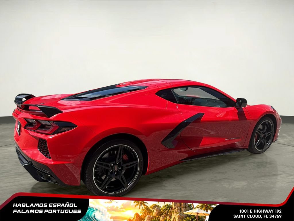 Certified 2024 Chevrolet Corvette Stingray Coupe w/ Z51 Performance Package RWD image 7