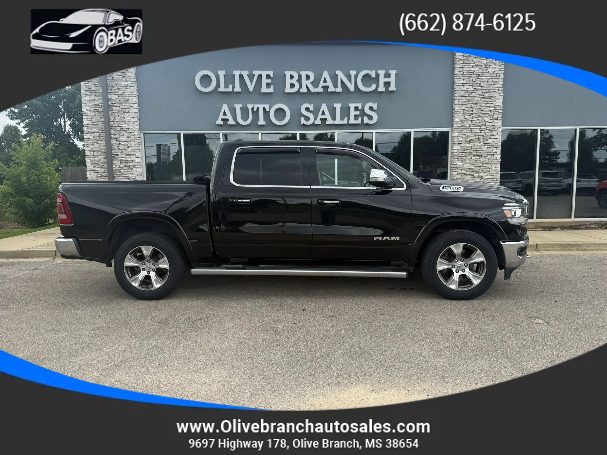 Used 2020 RAM 1500 Laramie AWD/4WD image 1