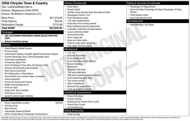 Used 2006 Chrysler Town & Country image 28