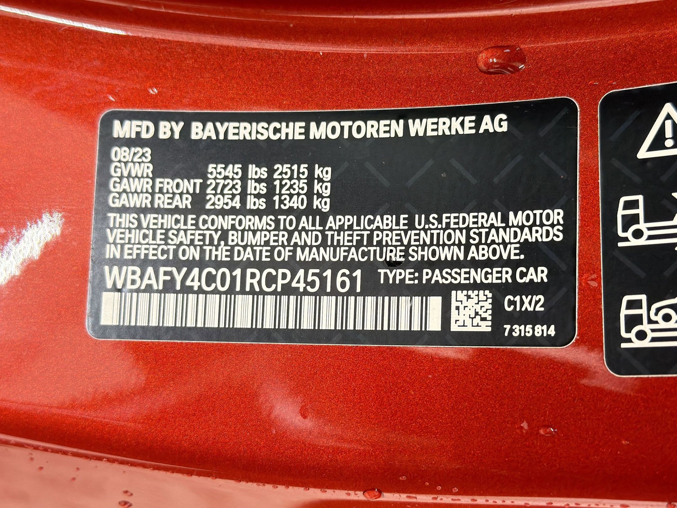Used 2024 BMW M850i xDrive Convertible w/ M Sport Professional Package image 19