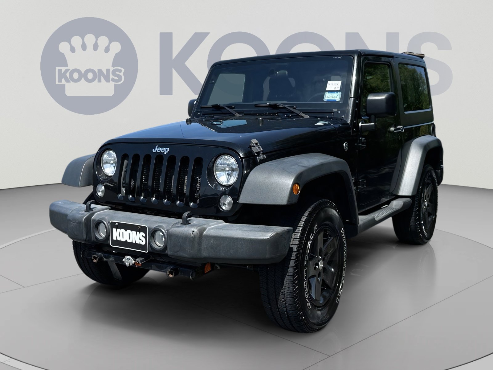 Used 2017 Jeep Wrangler Sport w/ Quick Order Package 24S AWD/4WD image 5