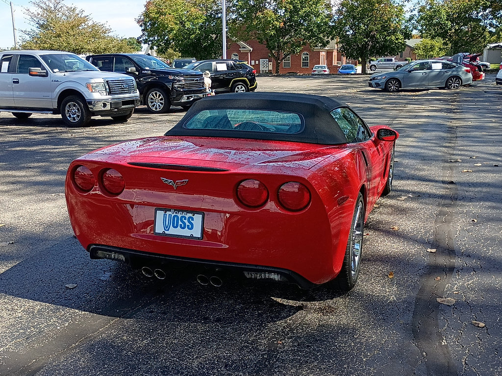 Used 2008 Chevrolet Corvette Convertible w/ Preferred Equipment Group RWD image 3
